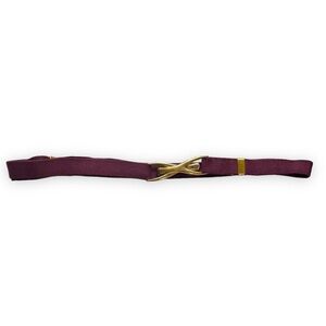Vintage 80s Elastic Purple Belt